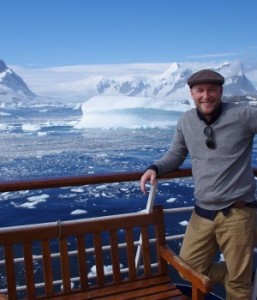 James Tuckerman in Antarctica